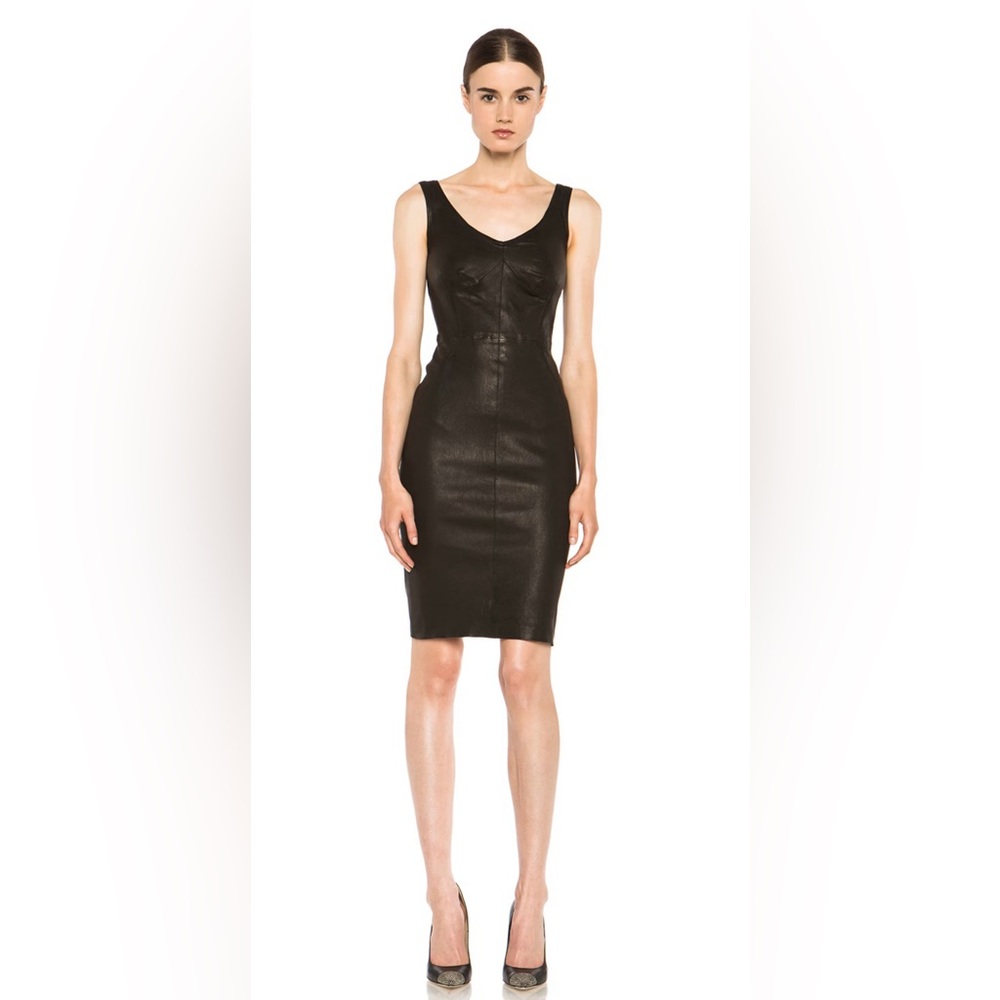A.L.C. Leather Tank Dress